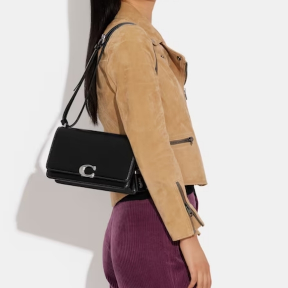 New! Bandit Shoulder Bag in Silver/Black - Picture 10 of 10